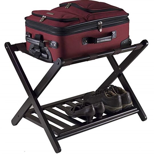 Hotel and B&B folding storage bedroom luggage rack high-end