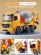 Трудовой грузовик с лишним миксером (желтый) [Подарочная коробка/может открыть дверь/розетку]