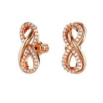 (self-employed) Swarovski Swaroshia Hyperbola family of infinite symbol styling ear spikes