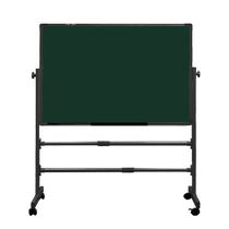 白板写字板支架式移动练粉笔字黑板墙贴磁吸磁性挂式学生学习家庭小黑板家用教学水笔可擦带轮支架式双面白板