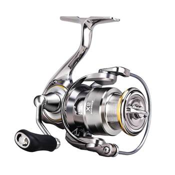 Hasda x6 spinning wheel metal far-drop inclined light line cup luya wheel rock fishing sea fishing microscope luya fishing line wheel