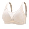 Middle-aged and elderly mothers' underwear without steel ring anti-exposure bra