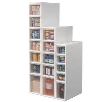 Simplified clip cabinet upgraded thickened dustproof and waterproof drawer
