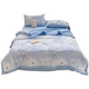 Machine washable thin quilt