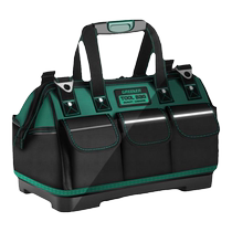 Green Forest Electrician Special Tool Bag Strong and Durable Portable Storage Bag Canvas Thickened Wear-Resistant Portable Multi-Function