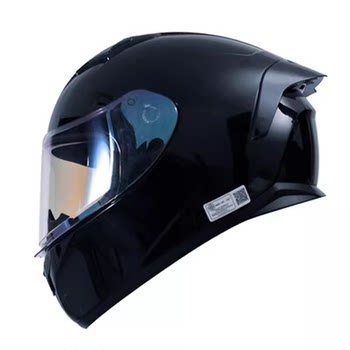 Real motorcycle helmet green poyang fashionable and handsome