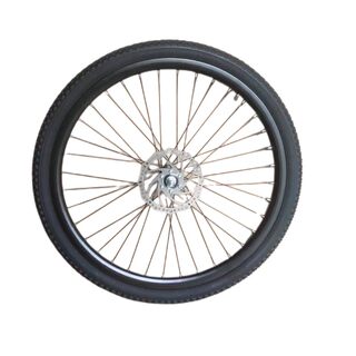 Mountain bike wheel set 24-inch 26-inch wheel disc brake front wheel rear wheel transmission alloy double-layer rim wheel set