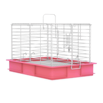 Rabbit cage household rabbit cage rabbit winter winter special new indoor luxury extra large anti-peeing supplies