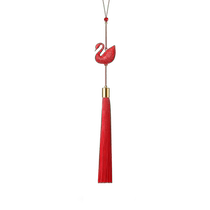 (Self-operated) Swarovski Swarovski Asian Symbols red swan pendant gift