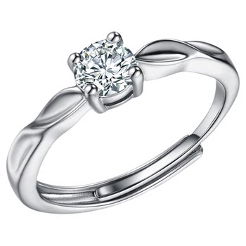 Vrai eyes star 50-point diamond ring gift for best friend and girlfriend
