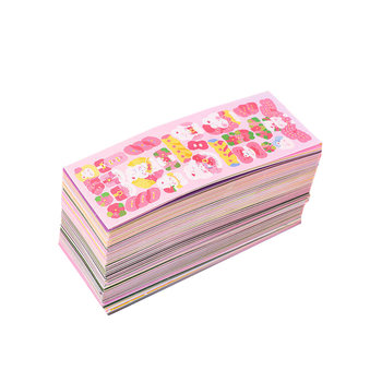 200 sheets of non-repeating guka stickers for cheap girls