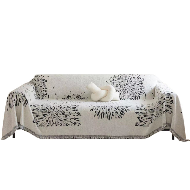 Nordic style high-end sofa towel Chenille