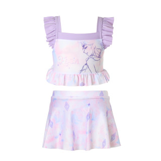 迪士尼儿童泳衣女童福袋盲盒惊喜优惠连体分体裙款游泳衣正品保障