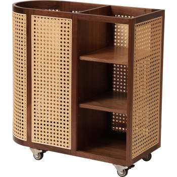 Fanhan yoga mat storage basket with wheels
