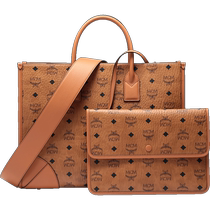 (self-employed) MCM neutral subsection Old flower single shoulder inclined satchel bag tote bag large number MWTCSBO02