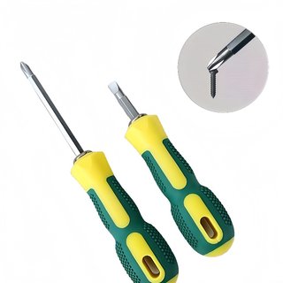 Double-ended cross-blade dual-purpose screwdriver