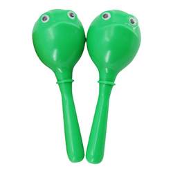 Children's Orff Percussion Instruments, Kindergarten Supplies, Ethnic Sand Ball, Hand-Held Frog Sand Hammer, Frog Face Cartoon Sand Ball