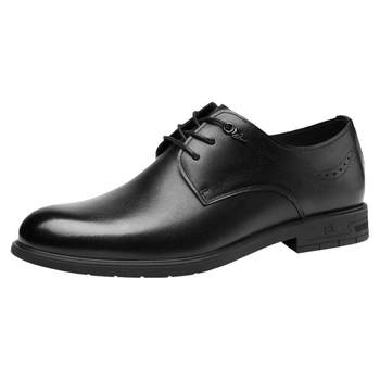 Golden monkey business leather groom wedding shoes