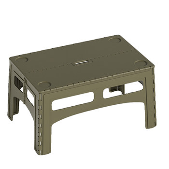 Outdoor folding table portable camping plastic table