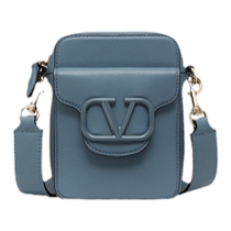 (End of Season Offer) VALENTINO Mens LOCO Small Calfskin Handbag