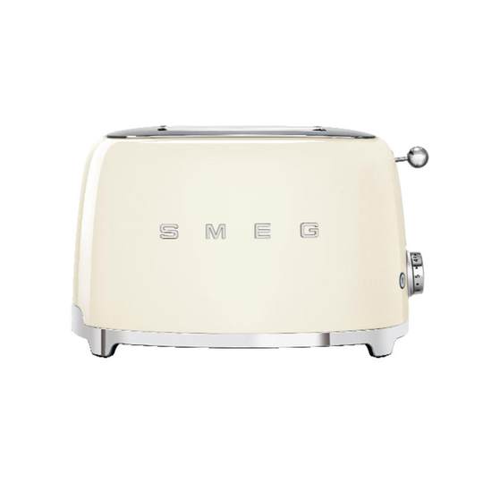 Smeg TSF01 Итальянский тостер в стиле ретро Тостер с двумя ломтиками Тостер из нержавеющей стали