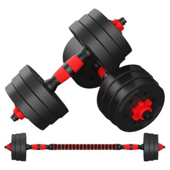 Men's fitness dumbbell set adjustable