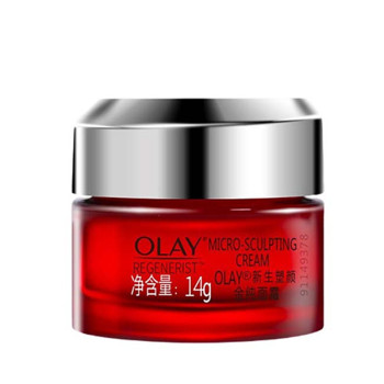 Olay New Life Sculpting Golden Pure Face Cream 14g Moisturizing Anti-Wrinkle Lightening Big Red Bottle Moisturizer Sample 2407