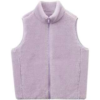 红豆居家立领珊瑚绒马甲女时尚休闲百搭情侣可外穿保暖背心男25冬