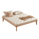 Natural coconut palm mattress brown cushion 1.8m1.5m hard jute brown latex children's Simmons foldable custom-made
