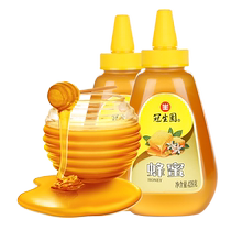 Guanshengyuan Baihua Honey 428 г * 2 бутылки на завтрак перед сном чтобы увлажнить кишечник медовый торт десерт