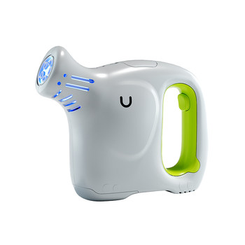 Electric elephant bubble machine spray water light rechargeable toy