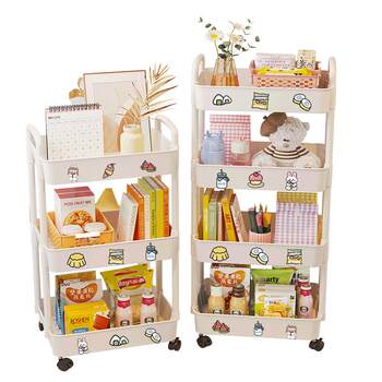 Baby supplies trolley storage rack