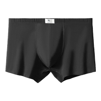 Septwolves mens underwear boys pure cotton boxer shorts 2024 new antibacterial mens middle-aged and elderly square corners