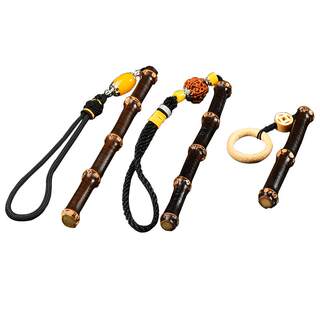 紫竹根手把件文玩紫竹把件盘玩实心竹手把件竹子把玩件玉竹手把件