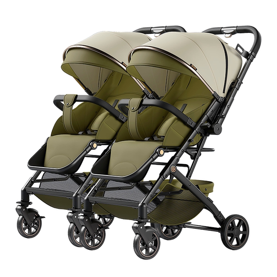 GGB Guaiguaibao twin stroller is detachable