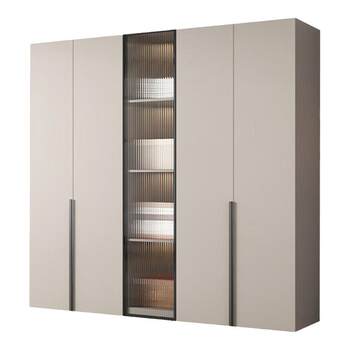 Beijing all-aluminum wardrobe cabinet bookcase shoe cabinet