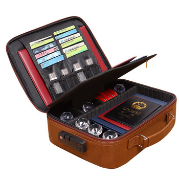 Document storage bag box household multi-functional household registration information document card bag organizer document storage bag