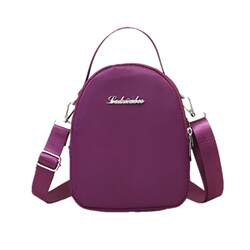 New Korean Style Women's Crossbody Bag, Waterproof Oxford Cloth, Casual, Fashionable, Versatile, Multi-Layered Shoulder Bag, Business Wallet