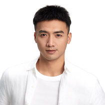 Rebecca wig chestnut short hairstyle masculine mono net fully hand-woven full human hair head replacement