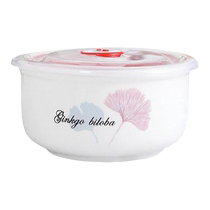 Special utensils for microwave oven crisper ceramic bowl lunch box with lid refrigerator sealed bowl instant noodle bowl lunch box for work