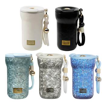 Corning pure titanium coffee cup pocket cup thermos cup water cup