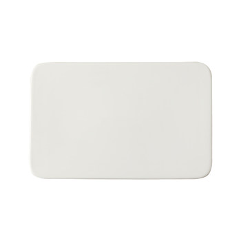 Sushi cake cold meal rectangular plate ceramic