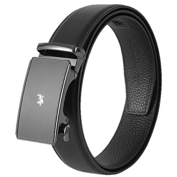 Youngor men's belt spring new official business casual automatic buckle cowhide belt for men