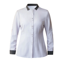 Cake Milk Tea Shop Working Clothes Woman West Restaurant Fast Food Restaurant Bakery Coffee Shop Attendant New Autumn And Winter Long Sleeves