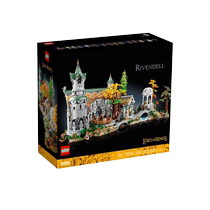 Lego 10316 ссылается на Lord King Hobbit Lord of the Ring Rui Wendale Castle Building Blocks Toys