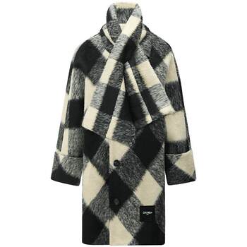 Cocobella scarf checkered coat