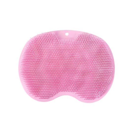 Foot washing and rubbing artifact, lazy foot brushing and foot massage mat, household bathroom foot rubbing mat, non-slip foot washing with suction cup