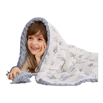 Jingqi baby beanie blanket to soothe little starfish childrens cotton removable thickened beanie quilt baby doll blanket