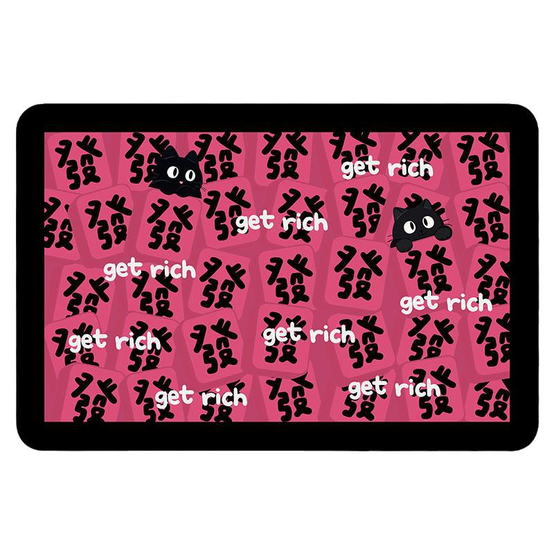 Dopamine kitchen floor mat is anti-slip, oil-proof and wipeable
