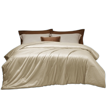 Luolai home textiles large jacquard antibacterial 100% gold silk mulberry silk four-season quilt double bed two-in-one quilt